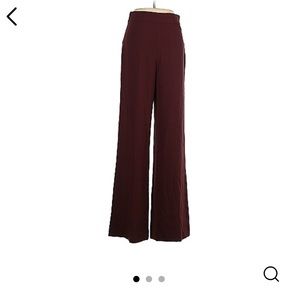 Aritzia - Babaton size 6 pants in mocha brown / maroon